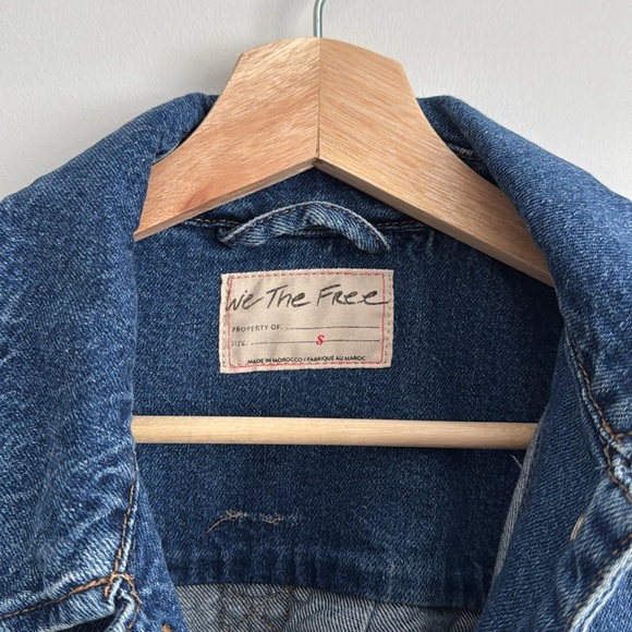 We The Free Denim Swing Jacket - Picture 4 of 7